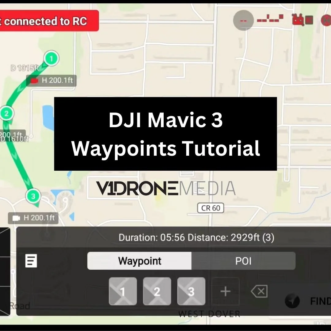Mavic pro waypoints 2024 tutorial